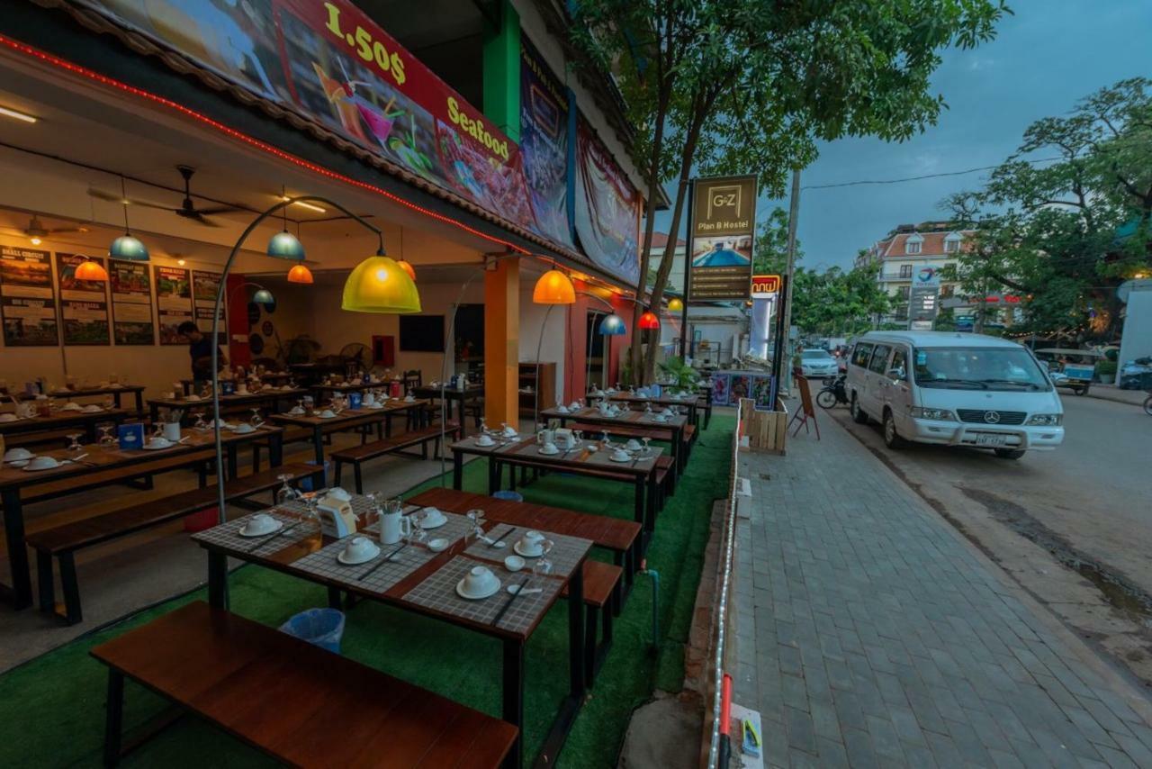 Gz Plan B Hostel Sziemreap Kültér fotó
